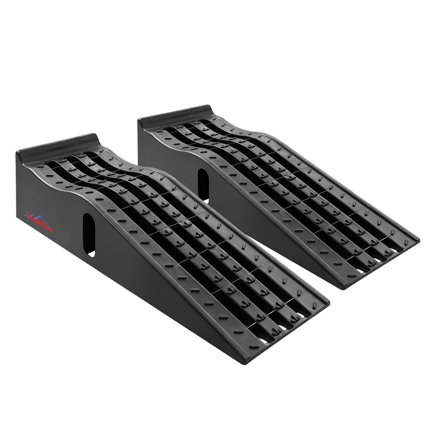 Ruedamann® 6.7" Lift  Plastic Car Service Ramps with a Bearing Capacity of 3 Tons 2PCS