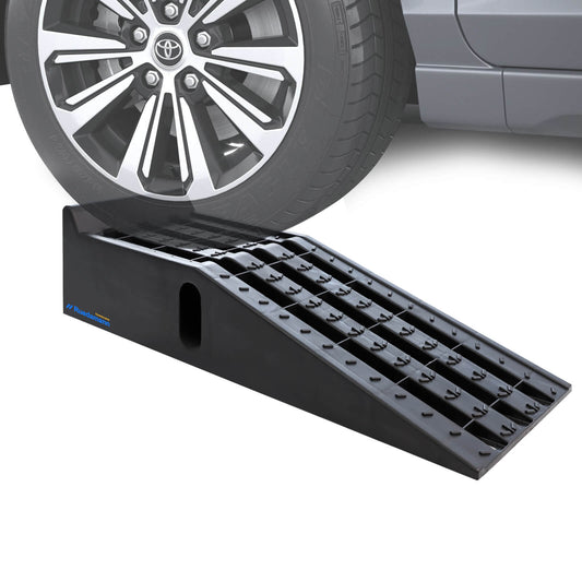 Ruedamann® 2PCS Car Service Ramps 3 Tons Capacity Vehicle Ramps for Maintenance or Oil Changes