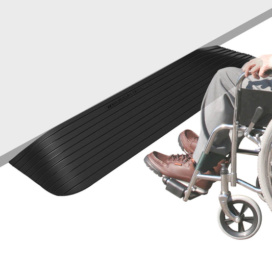 Ruedamann® Threshold Ramp Durable Solid Rubber with Anti-Slip Surface